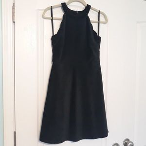 Altar’d State Black Corduroy Dress
